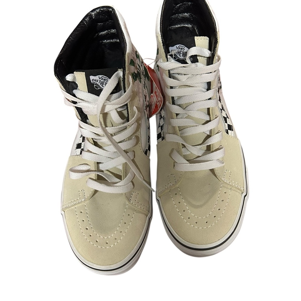 Vans Sk8-Hi "Checker Floral size 7.5